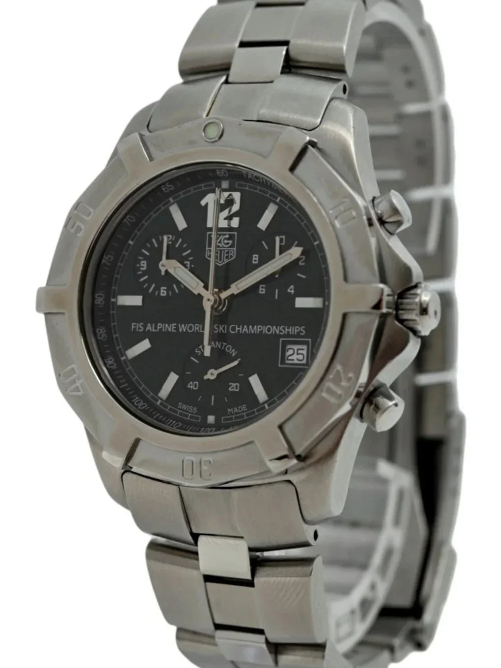 Tag Heuer 39mm Men's Exclusive FIS Alpine World Ski Championships Watch- CN1119!